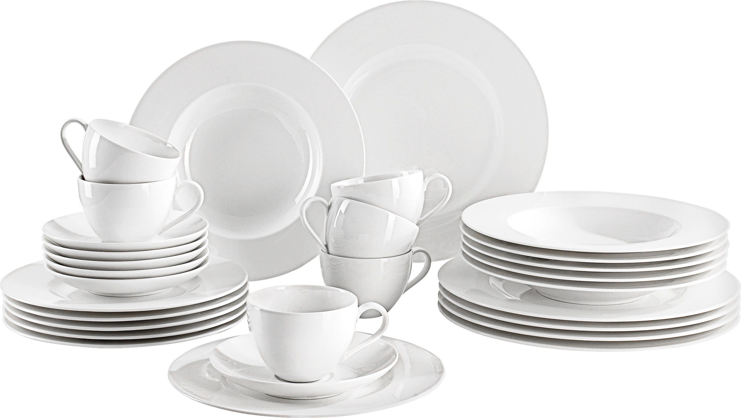 KOMBINIRANI SERVIS Basic White Fine China - Konvencionalno, keramika - Villeroy & Boch