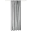 FERTIGVORHANG   140/245 cm   - Silberfarben, KONVENTIONELL, Textil (140/245cm) - Dieter Knoll