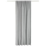 FERTIGVORHANG   140/245 cm   - Silberfarben, KONVENTIONELL, Textil (140/245cm) - Dieter Knoll