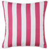 OUTDOOR-KISSEN in Magenta Streifen 45/45 cm  - Magenta, Basics, Textil (45/45cm) - Esposa