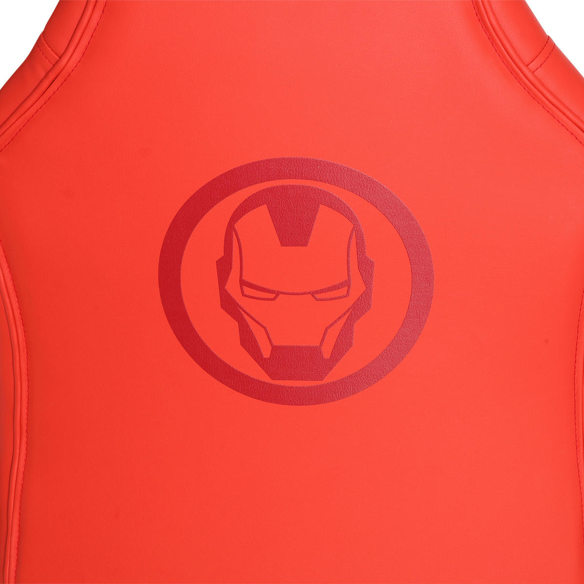 HERNÍ ŽIDLE, vzhled kůže, červená, barvy zlata - černá/barvy zlata, Design, textil/plast (60/98,5-108/63.6cm) - Marvel