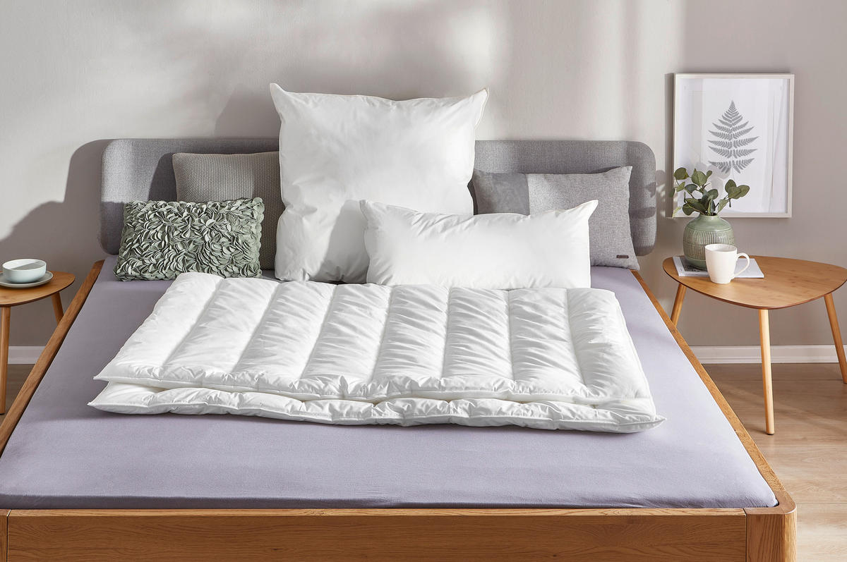 GANZJAHRESDECKE  Vegan Dream  135/200 cm   - Weiß, Basics, Textil (135/200cm) - Centa-Star