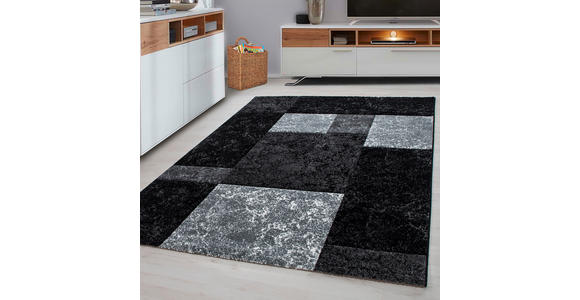 FLACHWEBETEPPICH 240/340 cm Hawaii Schwarz  - Schwarz, Design, Textil (240/340cm) - Novel