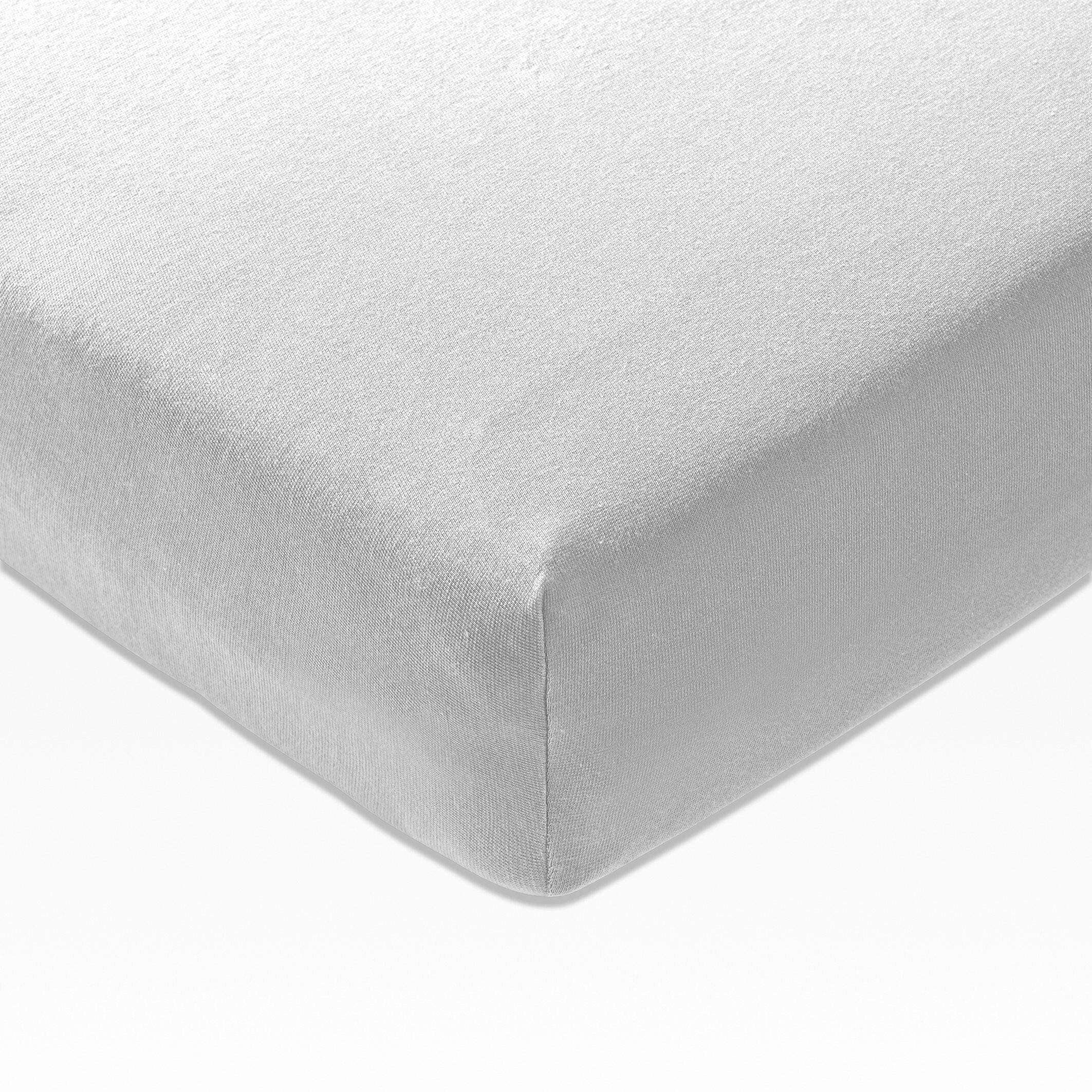 SPANNBETTTUCH 40000 Joop! Jersey  - Hellgrau, Basics, Textil (140/200cm) - Joop!