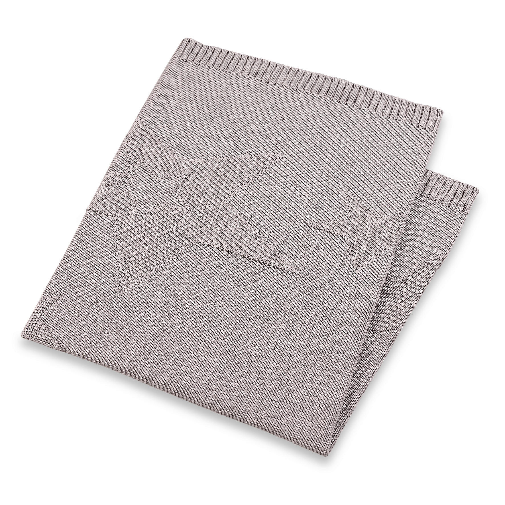 SCHMUSEDECKE Baylee blue  75/95 cm  - Grau, Basics, Textil (75/95cm) - Sterntaler