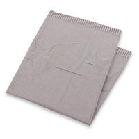SCHMUSEDECKE Baylee blue  75/95 cm  - Grau, Basics, Textil (75/95cm) - Sterntaler