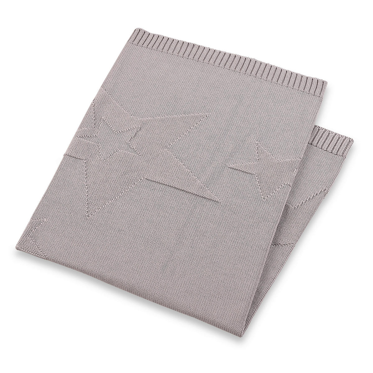 SCHMUSEDECKE Baylee blue  75/95 cm  - Grau, Basics, Textil (75/95cm) - Sterntaler