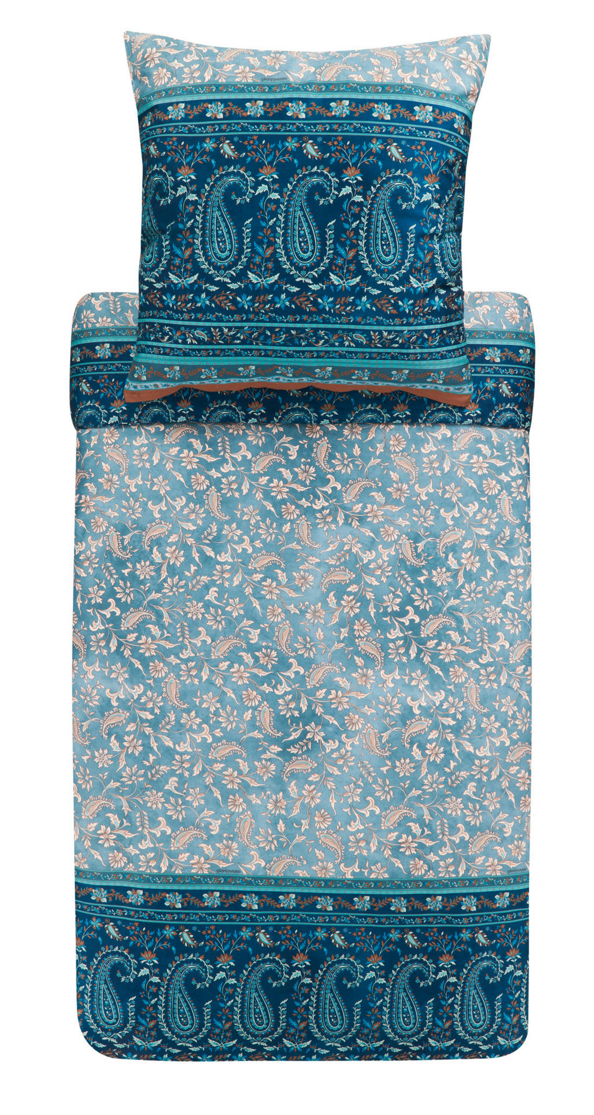 BETTWÄSCHE 200/200 cm  - Grau, Basics, Textil (200/200cm) - Bassetti
