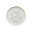 UNTERTASSE Vola 15 cm  - Weiß, Design, Keramik (15cm) - Novel