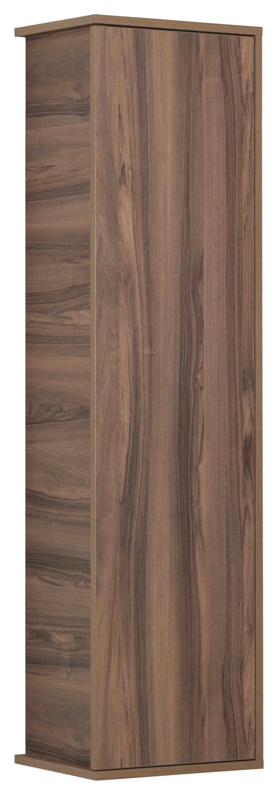 HOCHSCHRANK 41,2/152,1/32 cm  - Nussbaumfarben, Basics, Glas/Holzwerkstoff (41,2/152,1/32cm) - Voleo