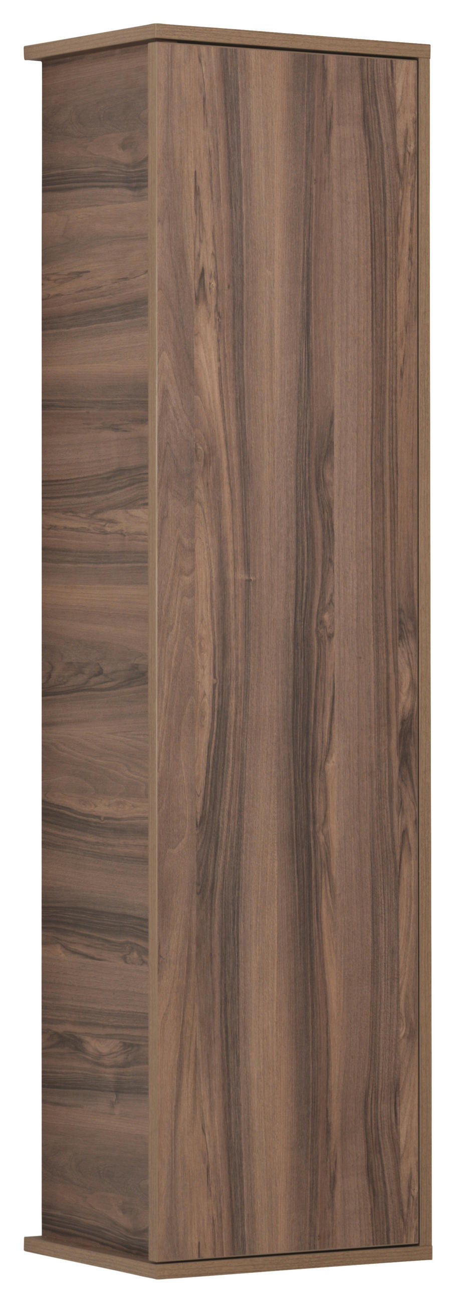 HOCHSCHRANK 41,2/152,1/32 cm  - Nussbaumfarben, Basics, Glas/Holzwerkstoff (41,2/152,1/32cm) - Voleo