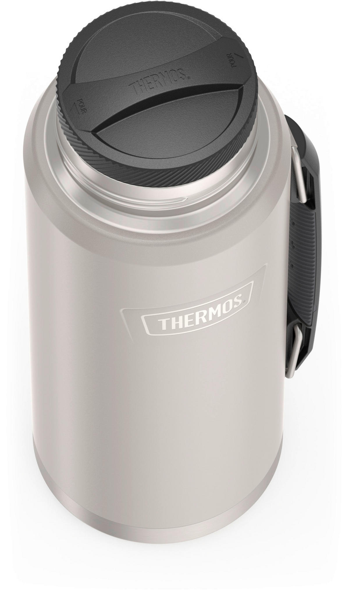 ISOLIERFLASCHE ICON 1,2 L  - Greige, Basics, Metall (1,2l) - Thermos