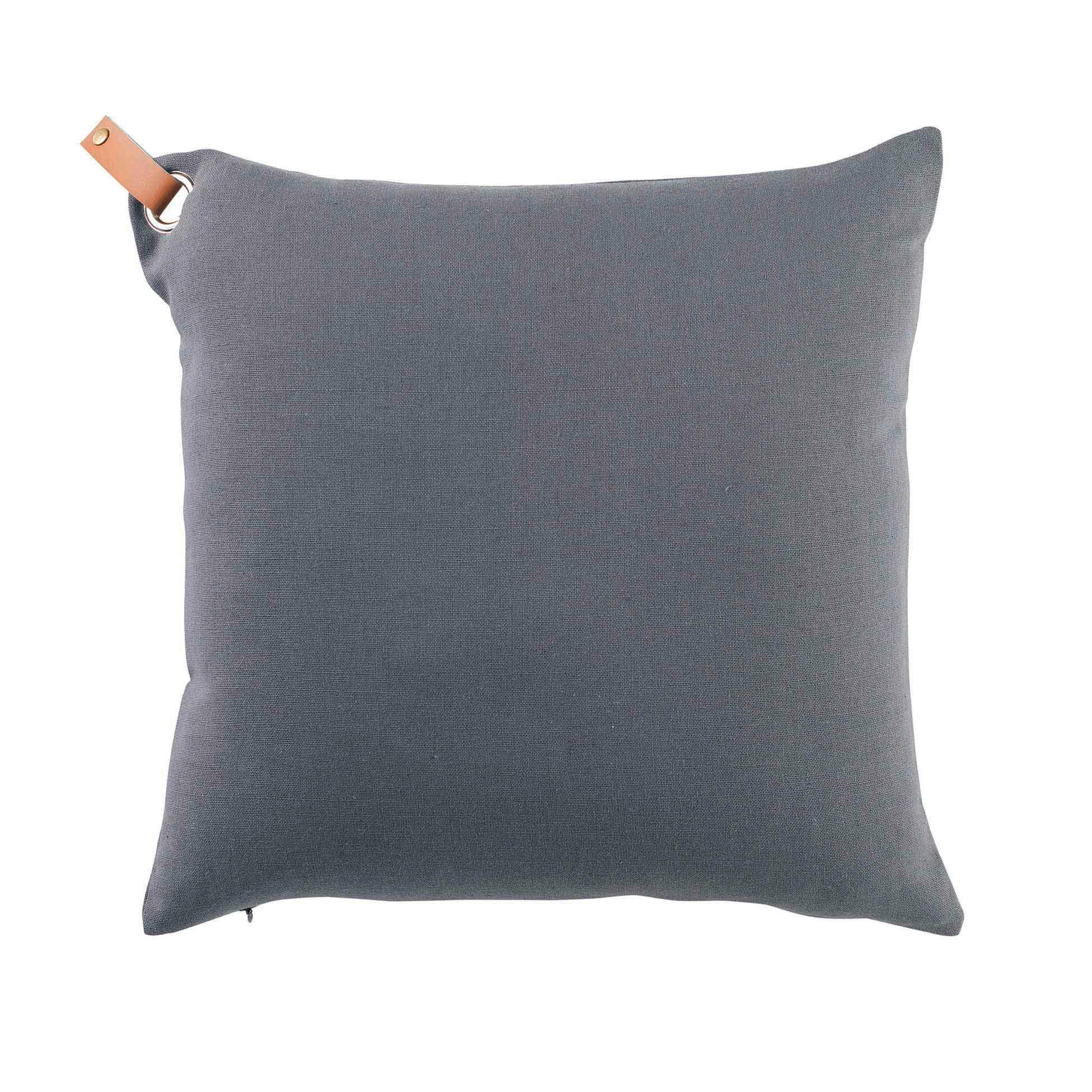 DEKORATIVNI JASTUČIĆ 40/40 cm   - siva, Osnovno, tekstil (40/40cm)