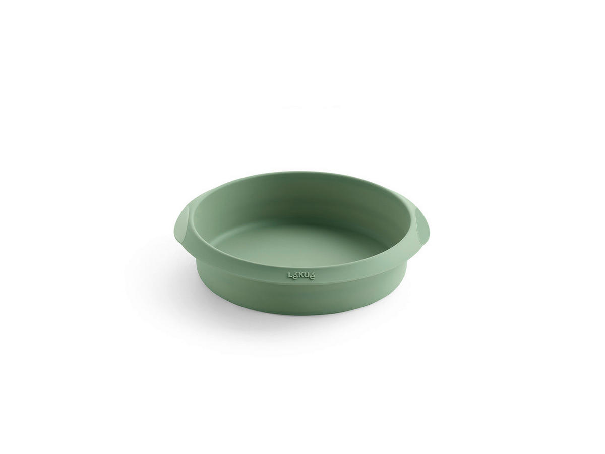 KOŠARA ZA CVRTJE - zelena, Basics, umetna masa (20/5/20cm) - LEKUE