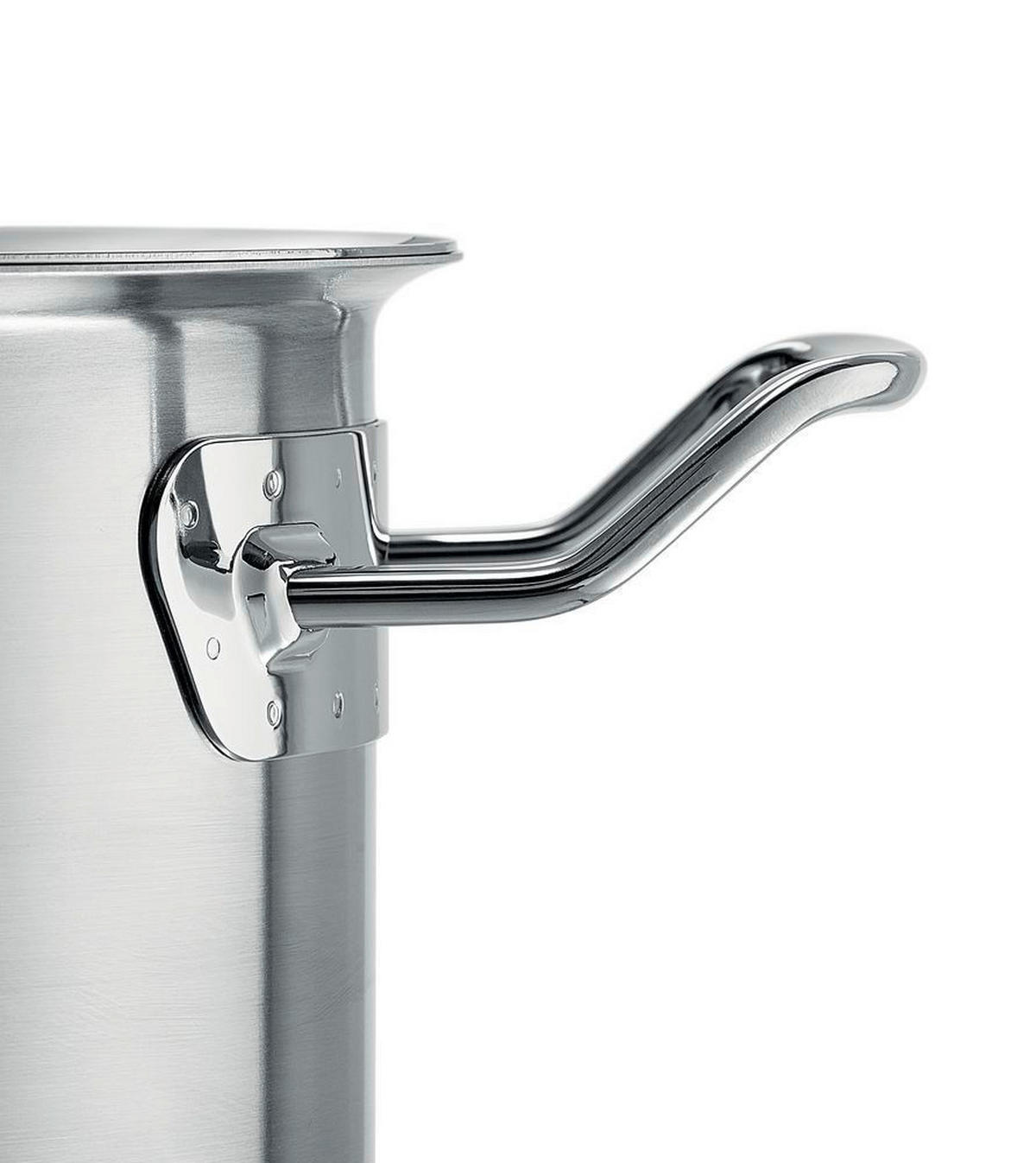 KOCHTOPFSET ORIGINAL-PROFI COLLECTION® 5-teilig  - Silberfarben, Design, Metall - Fissler