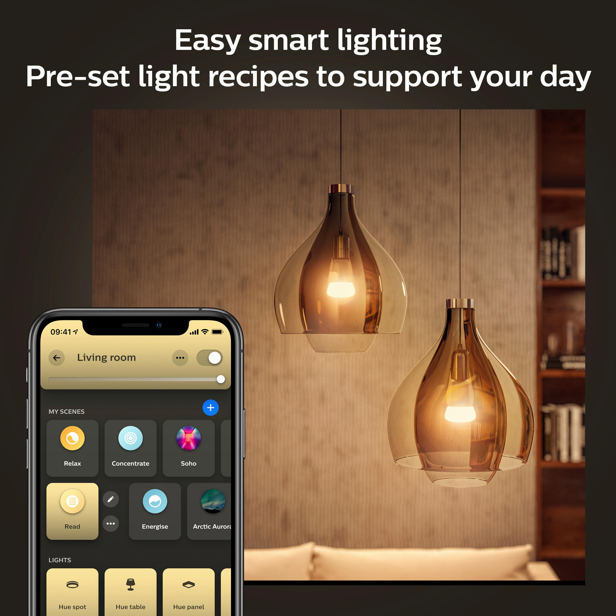 HUE WHITE AMBIANCE   E27 8 W 1100 lm 2 Stück  - Weiß, Basics, Kunststoff (6,1/11cm) - Philips HUE
