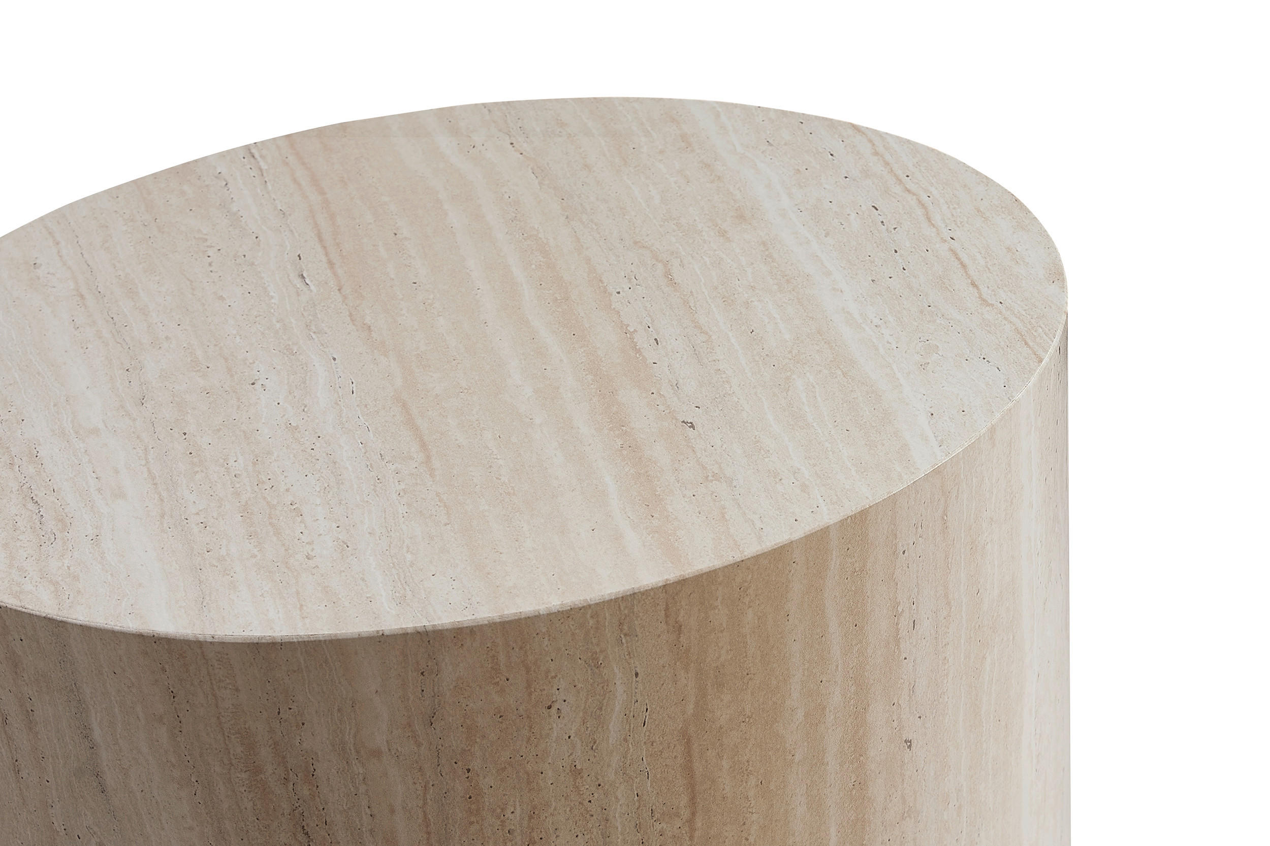 Thumbnail - Livetastic Couchtischset, Beige, Holzwerkstoff, 2-teilig, Travertinoptik, oval, 33-24.5x40-33x48-40 cm, Wohnzimmer, Wohn...