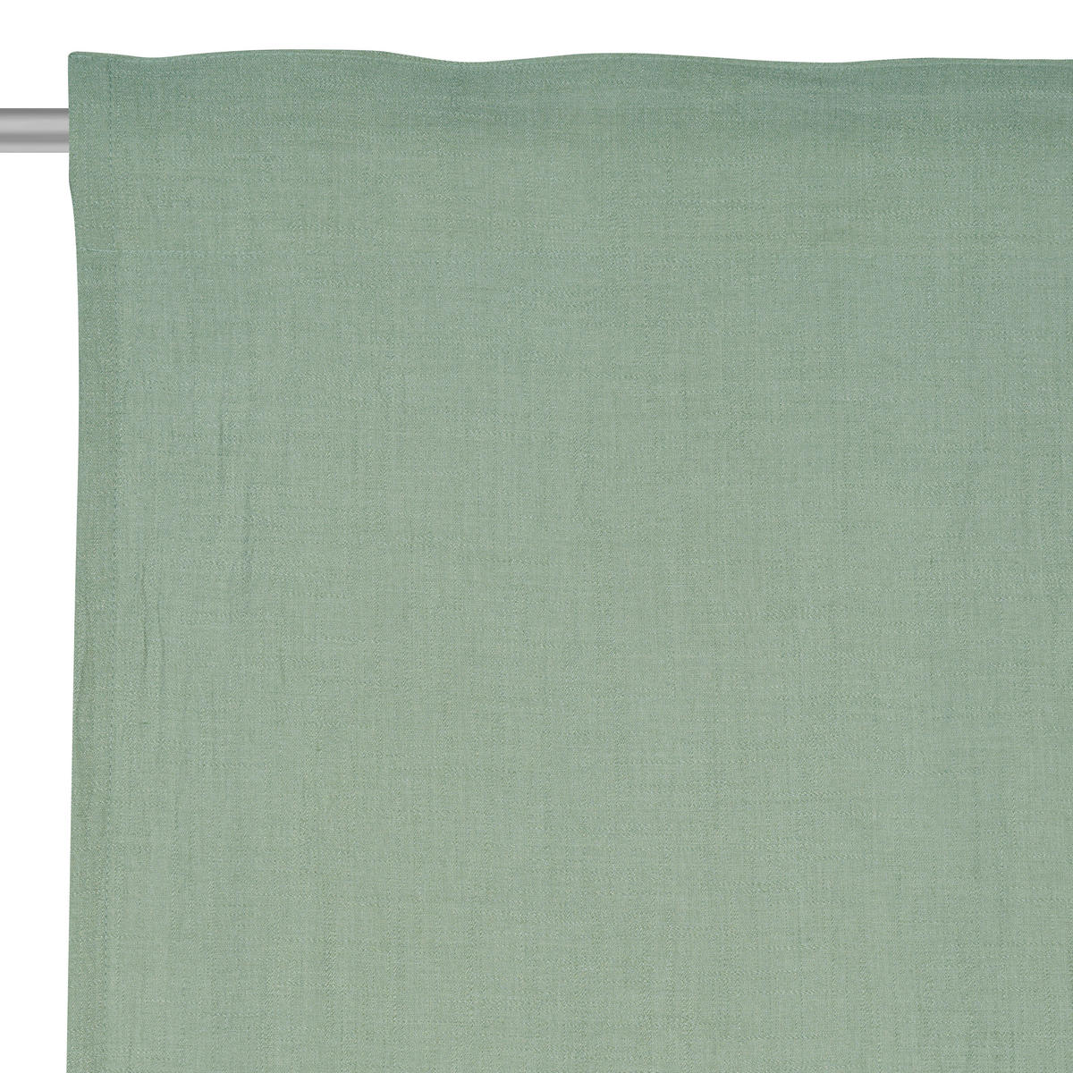 HOTOVÝ ZÁVĚS, neprůsvitné, 135/245 cm - šalvějově zelená, Basics, textil (135/245cm) - Esposa