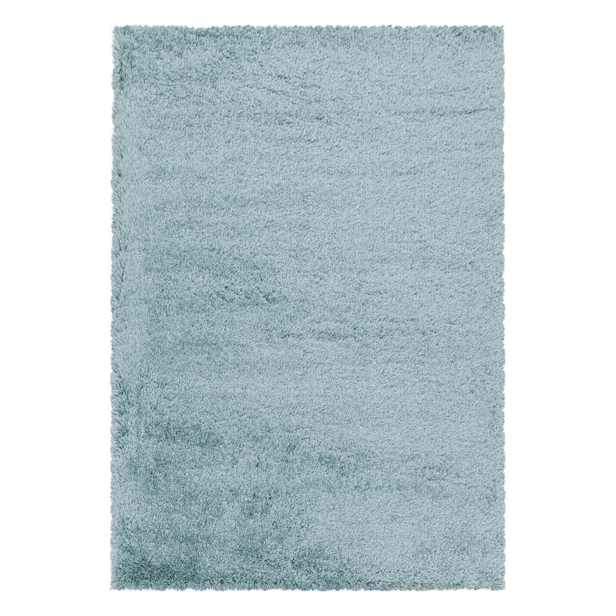 KOBEREC S VYSOKÝM VLASEM, 140/200 cm, modrá - modrá, Basics, textil (140/200cm) - Novel