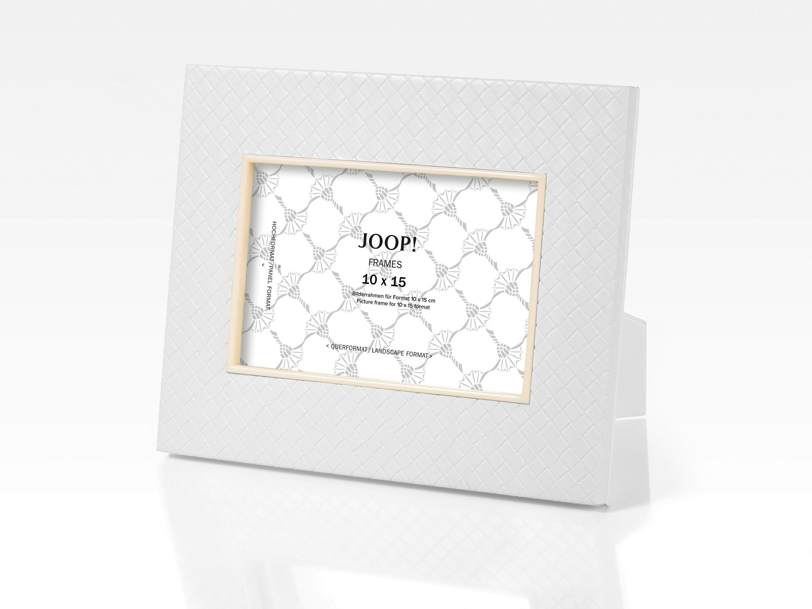 BILDERRAHMEN - Weiß, Design, Kunststoff (18/22/1,5cm) - Joop!