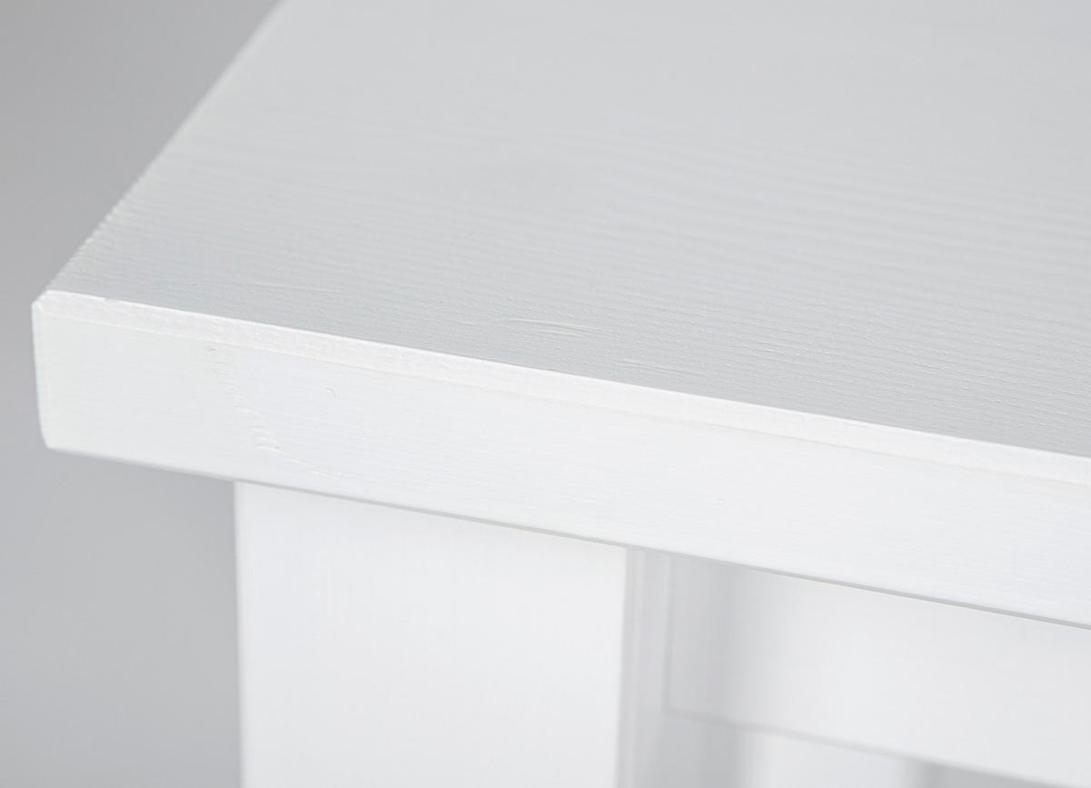 SIDOBORD i trä 45/45/55 cm  - vit, Basics, trä (45/45/55cm) - MID.YOU