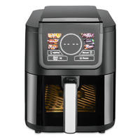 HEISSLUFTFRITTEUSE - Schwarz, Basics, Kunststoff (22,8/28,8/40,8cm) - Trisa Electronics