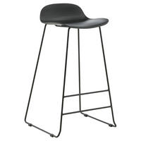 BARPALL SET i svart  - svart, Design, metall/plast (50/87/42cm) - Livetastic