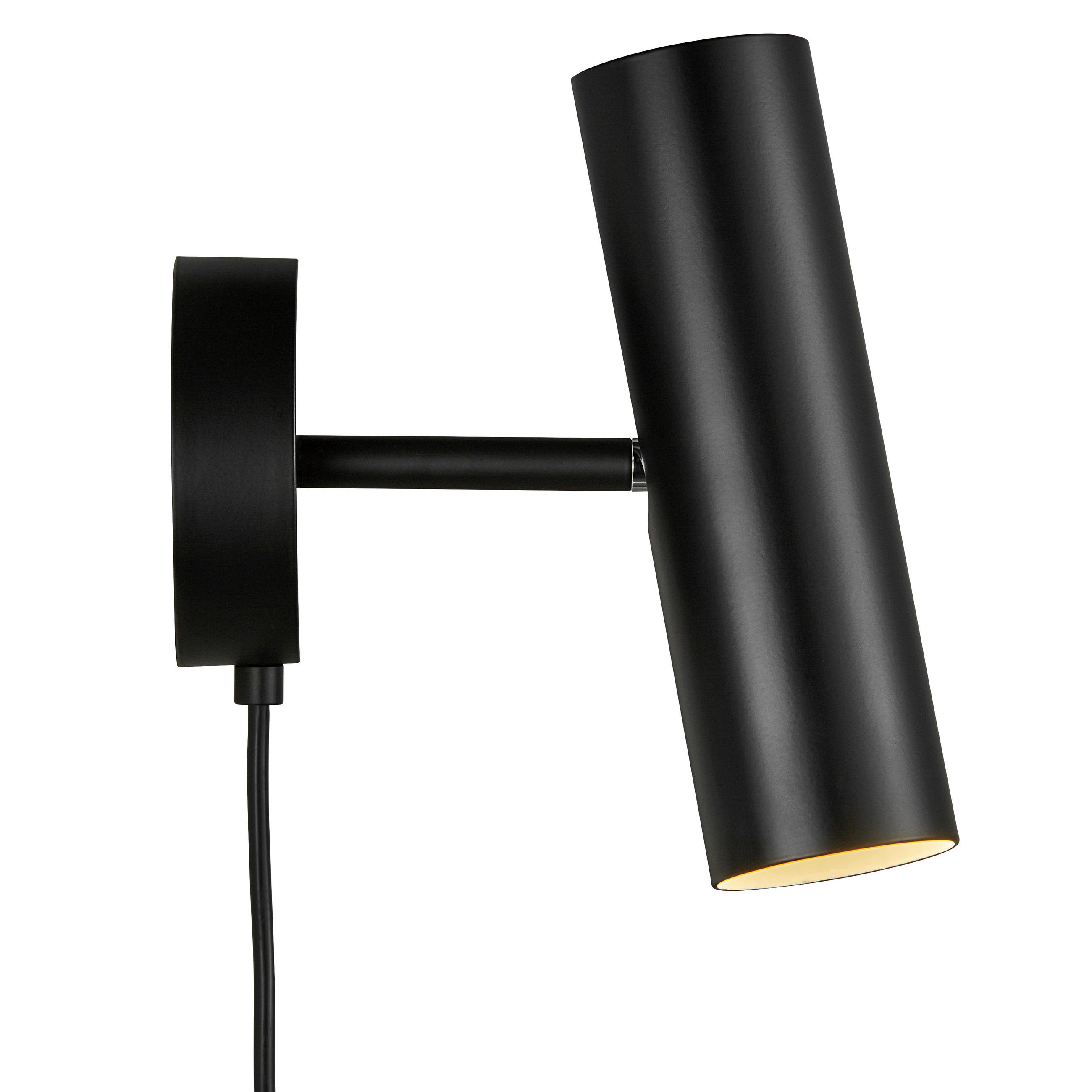 WANDLEUCHTE 6/20 cm - Schwarz, Design, Metall (6/20cm) - Nordlux