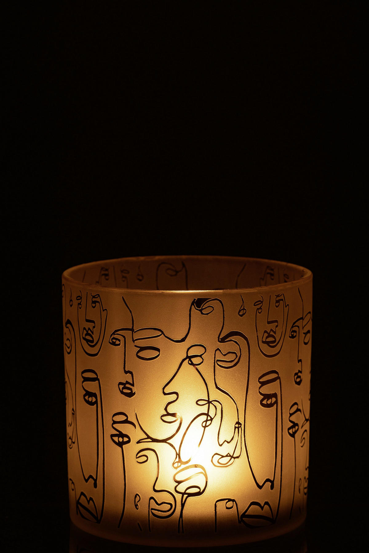 TEELICHTGLAS  - Trend (15/15cm)