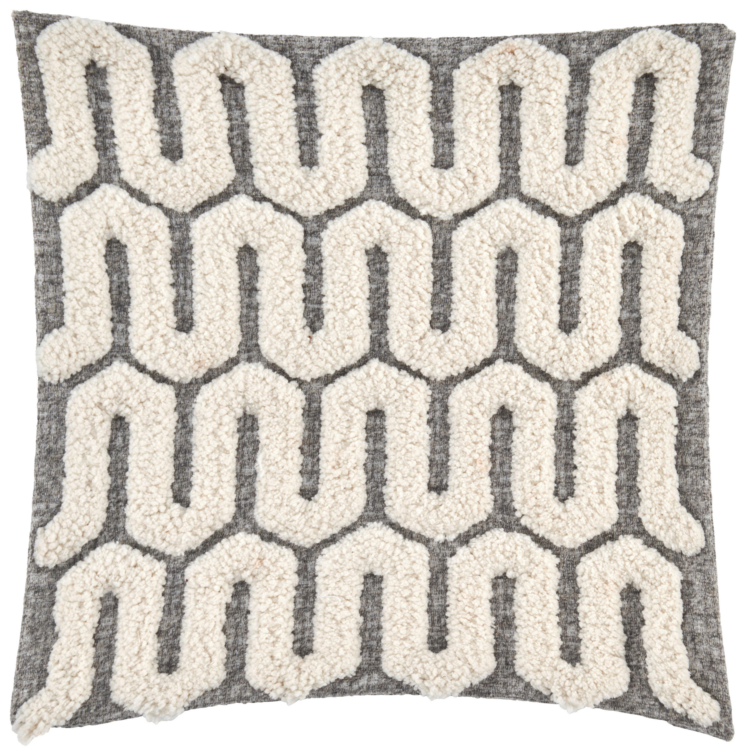 ZIERKISSEN  45/45 cm   - Grau, KONVENTIONELL, Textil (45/45cm) - Esposa