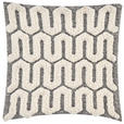 ZIERKISSEN  45/45 cm   - Grau, KONVENTIONELL, Textil (45/45cm) - Esposa