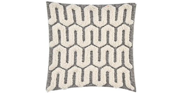 ZIERKISSEN 45/45 cm - Grau, KONVENTIONELL, Textil (45/45cm) - Esposa