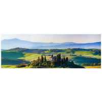 GLASBILD Landschaft & Natur  - Multicolor, KONVENTIONELL, Glas (98/33/1,40cm) - Euroart