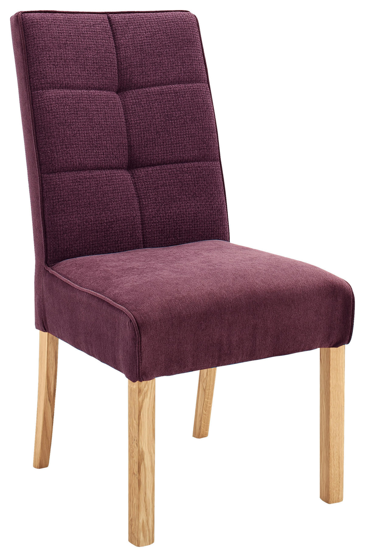 ŽIDLE, barvy dubu, bordeaux - bordeaux/barvy dubu, Natur, dřevo/textil (50/97/69cm) - MID.YOU