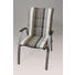 SESSELAUFLAGE Streifen - Braun/Naturfarben, Design, Textil (48/4/109cm)