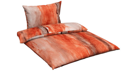 BETTWÄSCHE 140/200 cm - Kupferfarben, KONVENTIONELL, Textil (140/200cm) - Esposa