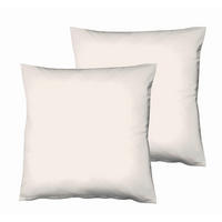 KISSENHÜLLEN-SET 40/40 cm  - Weiß, Basics, Textil (40/40cm) - Fleuresse