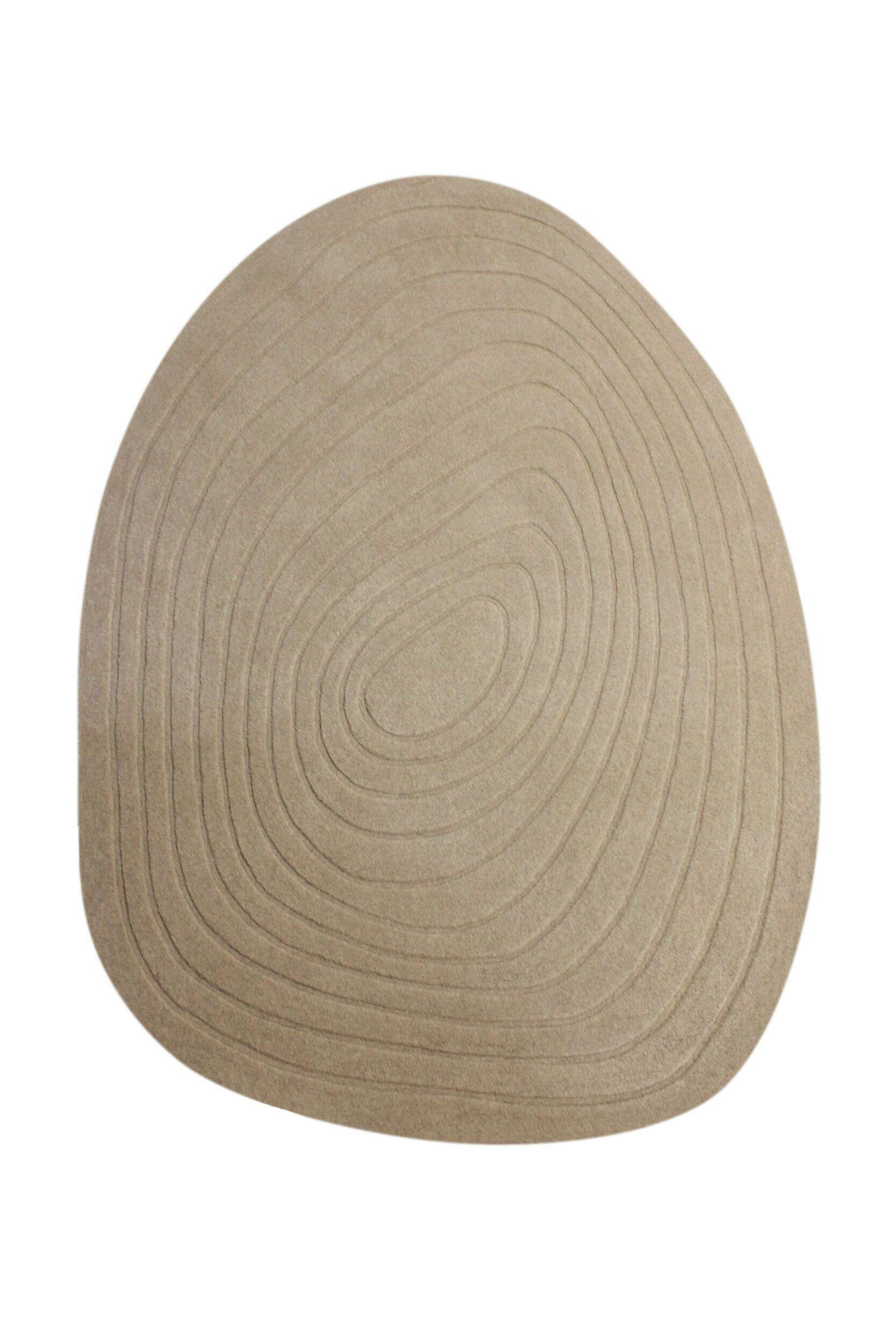 Flair Rugs VLNENÝ KOBEREC, 160/230 cm prírodná farba