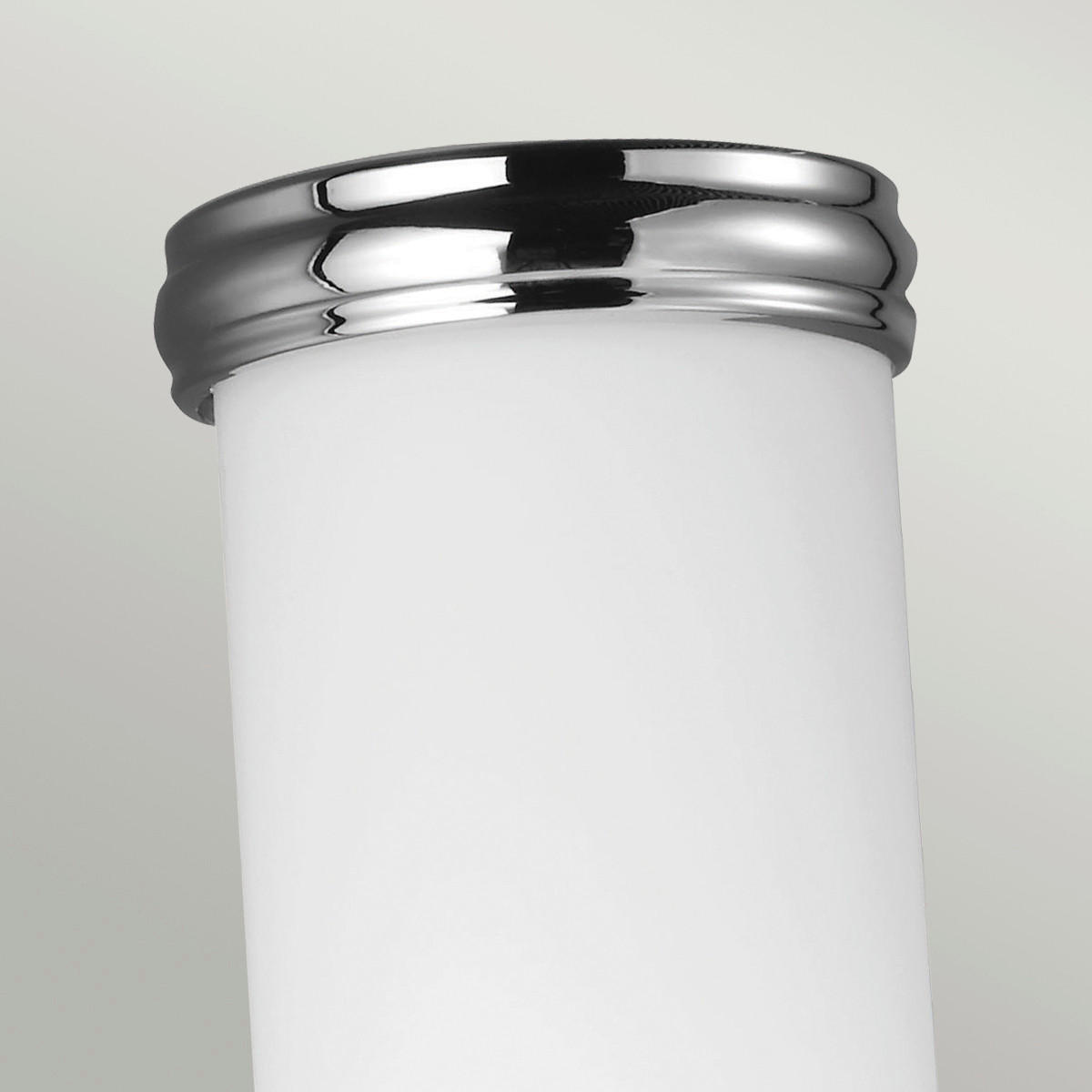 BADEZIMMER-WANDLEUCHTE - Chromfarben, Konventionell, Glas/Metall (12.7/36.2/12.1cm) - Elstead Lighting
