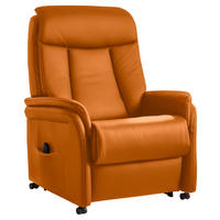 FERNSEHSESSEL in Orange  - Orange, Konventionell, Leder/Kunststoff (80/107/84cm) - Valdera