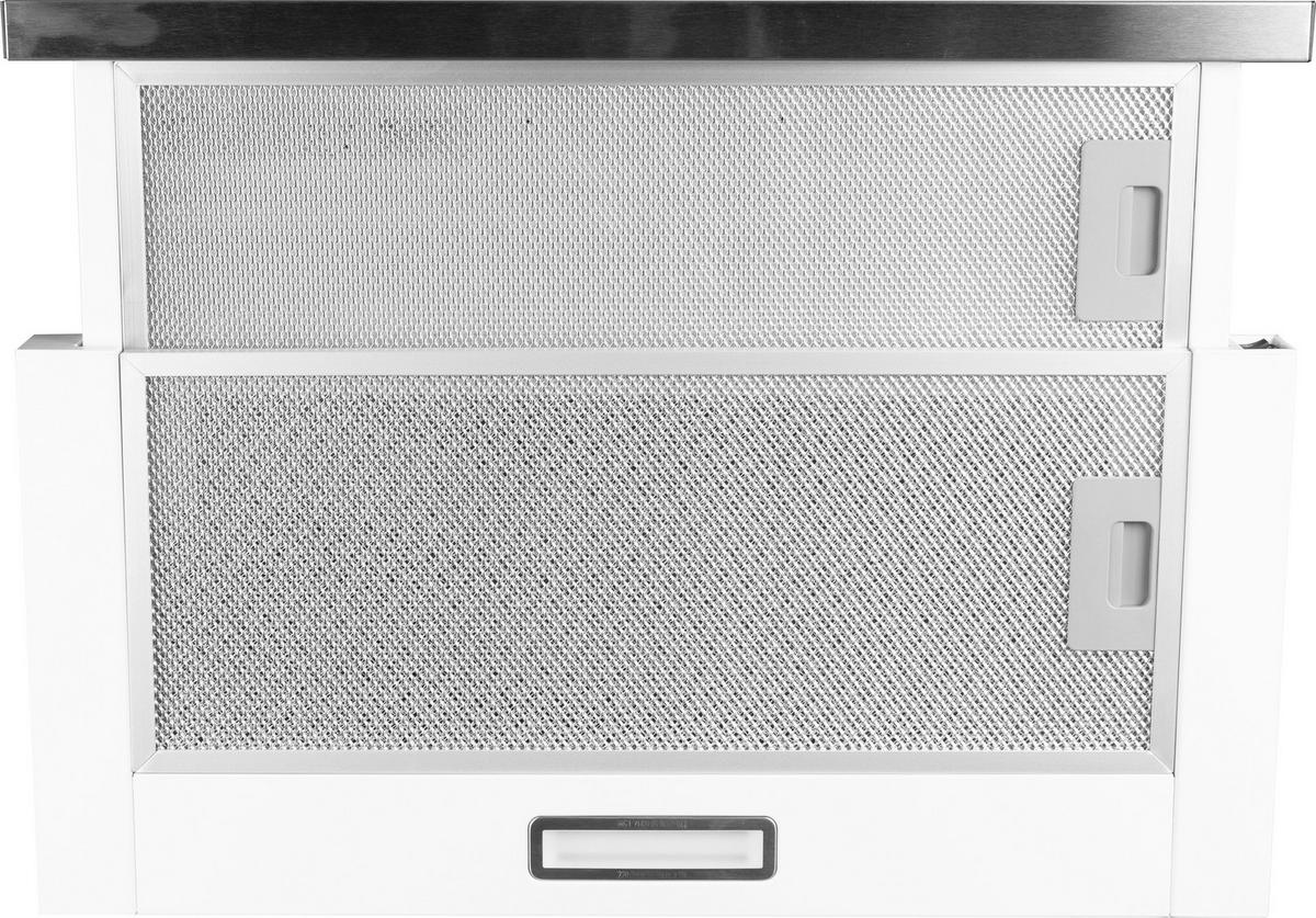 DUNSTABZUGSHAUBE HU 60L07  - Weiß, Basics, Metall (59,5/25,5/30,8cm) - Midea