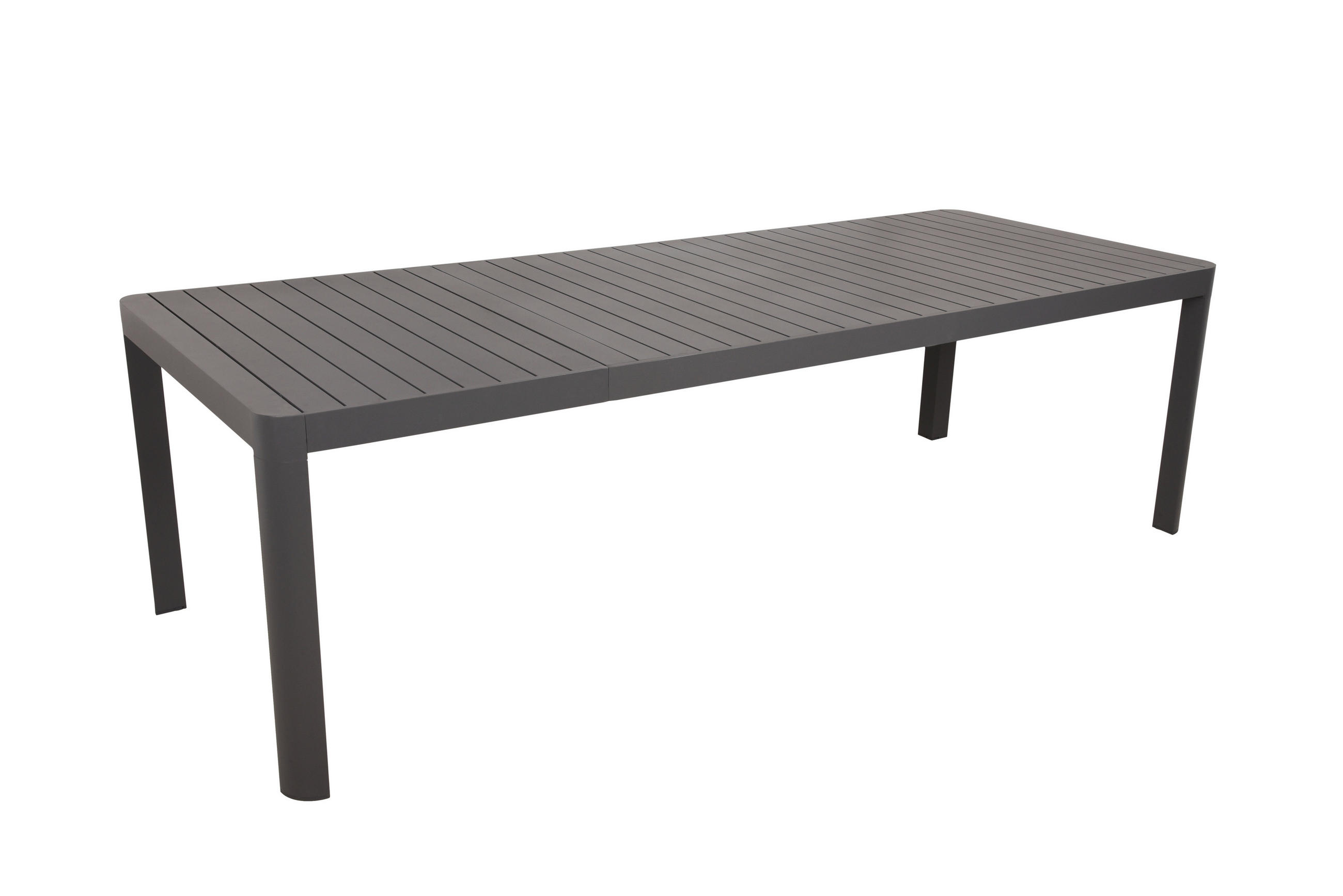 GARTENTISCH 195/100/75 cm Metall rechteckig  - Anthrazit, Basics, Metall (195/100/75cm) - Gardenson