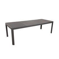 GARTENTISCH 195/100/75 cm  - Anthrazit, Basics, Metall (195/100/75cm) - Gardenson