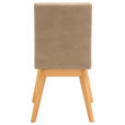 STUHL MAINE DS11 - Hellbraun/Beige, Design, Holz/Textil (45/102/56cm) - Novel
