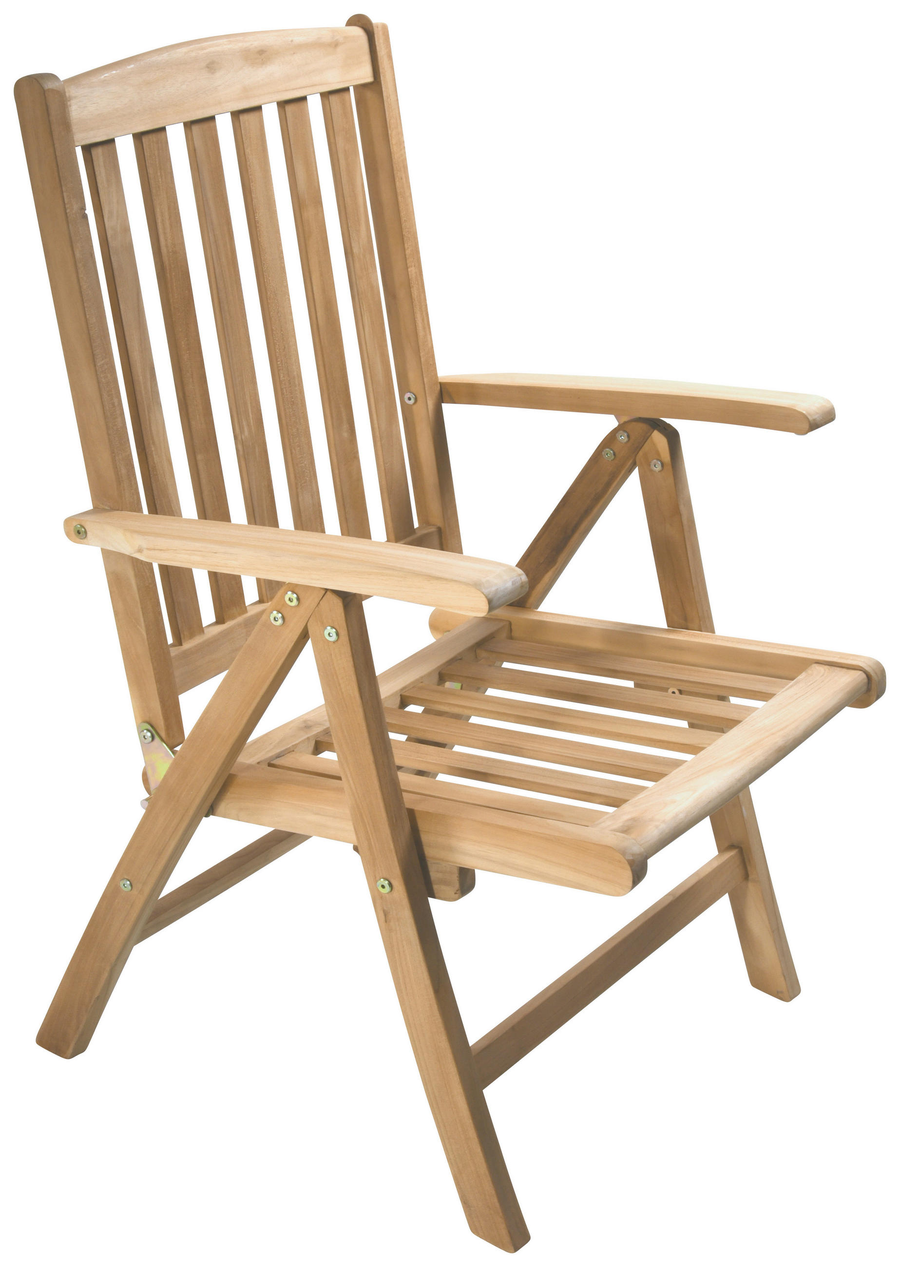 GARTENSTUHL in Holz Braun  - Braun, MODERN, Holz (62/108/79cm) - Gardenson