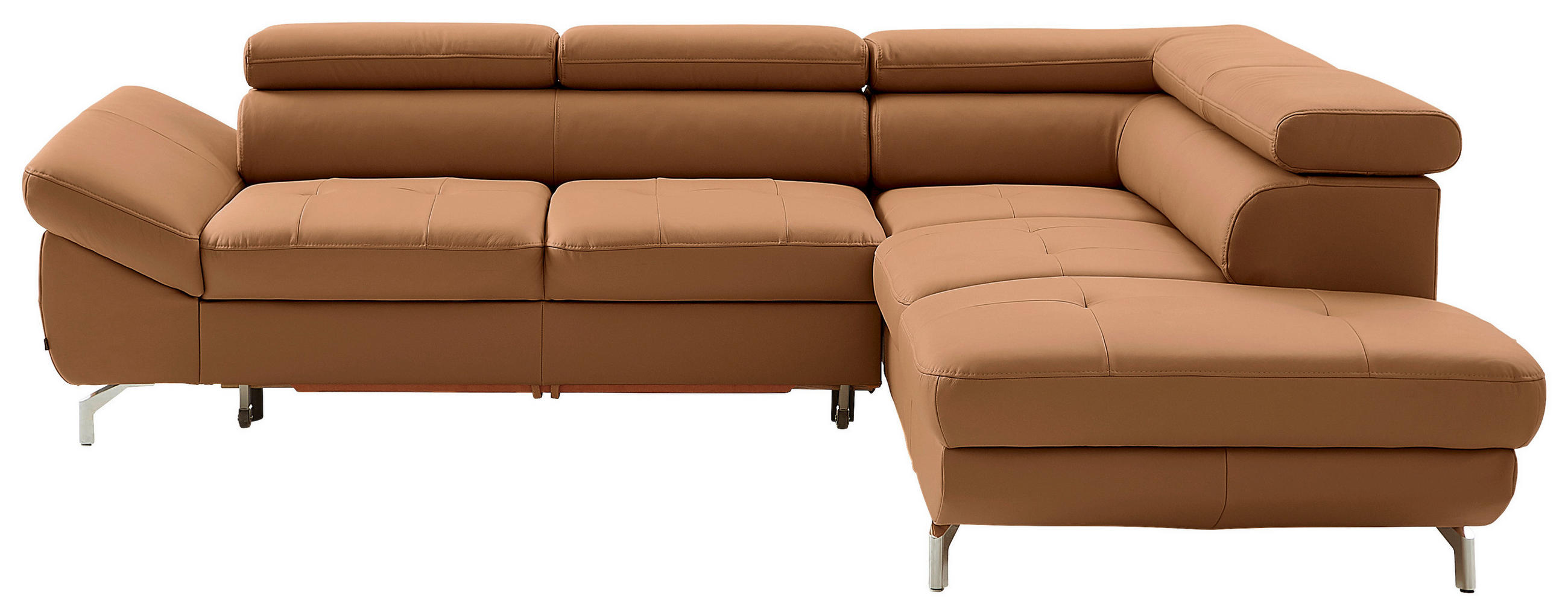 Novel ROHOVÁ SEDAČKA, kůže, curry žlutá