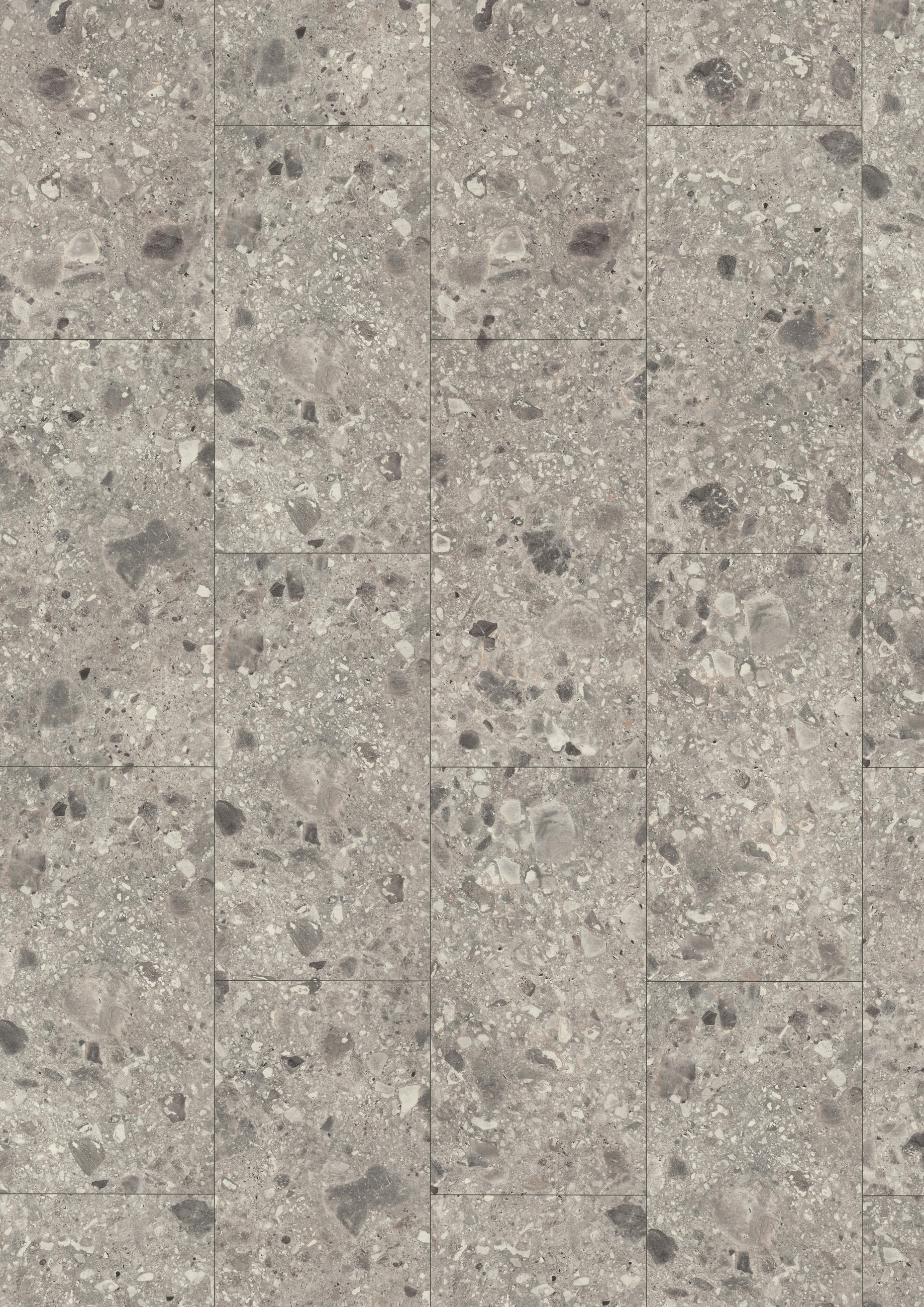LAMINATBODEN Triestino Terrazz EGGER Nature Sense Aqua  per  m² - Grau, KONVENTIONELL, Holzwerkstoff (129.2/32.7/0.8cm) - Egger Holzwerkstoffe