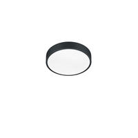 LED-DECKENLEUCHTE Waco 31/6,5 cm   - Schwarz, MODERN, Metall (31/6,5cm) - Trio Leuchten