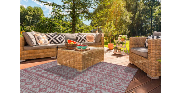 FLACHWEBETEPPICH 120/170 cm Pink  - Pink, Design, Textil (120/170cm) - Novel