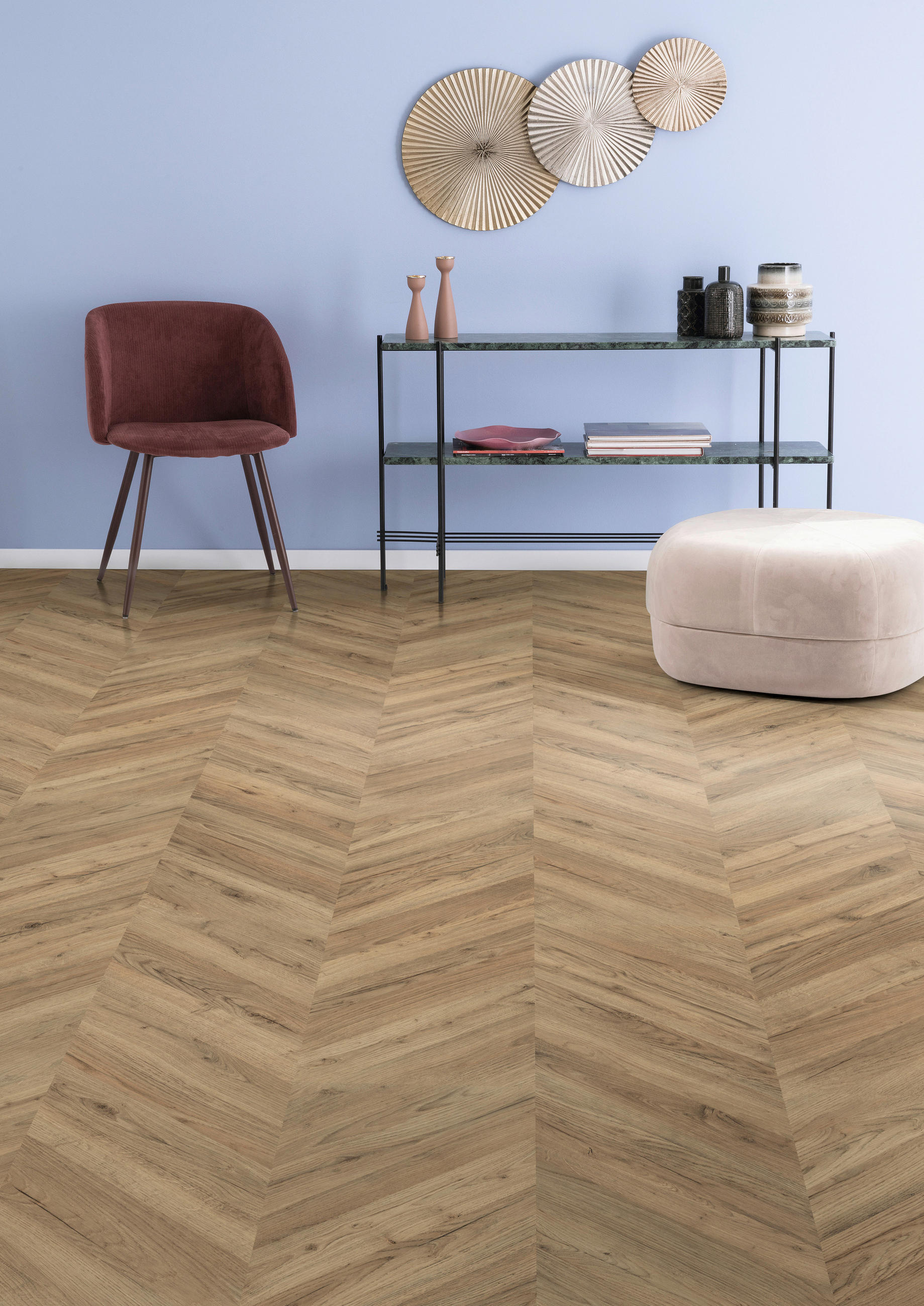 LAMINATBODEN Rillington Eiche EGGER Nature Sense  per  m² - Eichefarben/Braun, KONVENTIONELL, Holzwerkstoff (129.2/32.7/0.8cm) - Egger Holzwerkstoffe